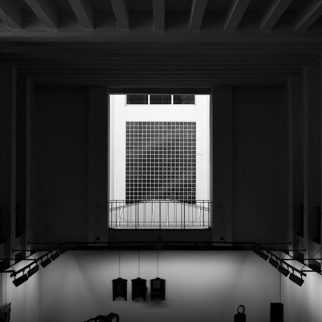 Foto abstracta arquitectura moderna